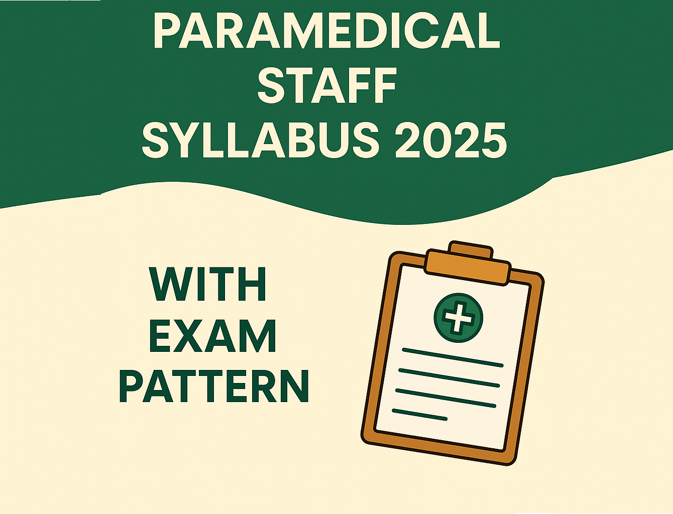 MP Group-5 Paramedical Staff Syllabus 2025 with Exam Pattern